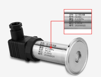 Hygienischer Membran-Drucktransmitter für Lebensmittel mit Schnellmontage-Klemmverschluss und Flachmembran-Drucksensor