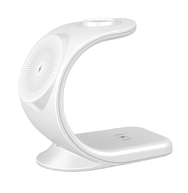 Wireless Charger 3 in 1 Magnetic Charging for iPhone 15 Pro Max 15w Fast Wireless Charging Desktop Magnetic Wireless Charger