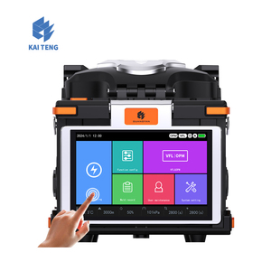 Peralatan Penyambungan FTTH Kai Teng Signal Fire M5 Optical Fiber Fusion Splicer <span class=keywords><strong>6</strong></span> Motor Baterai 5200mAh Penyambungan Cepat 6s Otomatis - Product Image 1