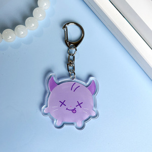 Spot Aespa Japan FM Flash <b>Anime</b> PVC Acrylic <b>Keychain</b> Pendant with Star Surrounding-Fashion Trend Souvenir - Product Image 4
