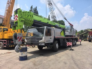 Grue mobile Zoomlion d'occasion de 100 tonnes ZTC1000, grue à flèche télescopique hydraulique sur camion, utilisée aux Philippines - Product Image 6