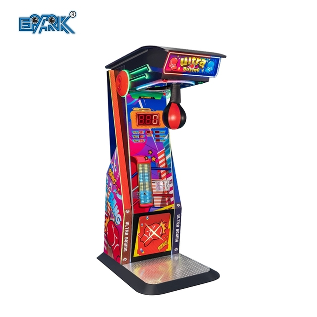 Boxing Machine Punching Arcade Game Machine Coin Operated Sport Machine Metal