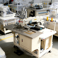 Industrielle Nähmaschine Automatische Kleine Tascheneinsetzmaschine für Jeansfabriken Uhrentascheneinsetzmaschine Kompakte Tascheneinsetzmaschine