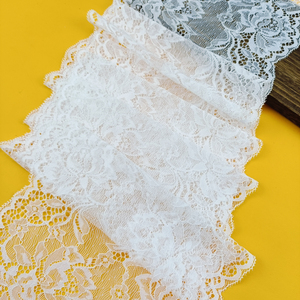 Tùy Chỉnh Cổ Điển Nylon <span class=keywords><strong>Spandex</strong></span> Ren <span class=keywords><strong>Trim</strong></span> Trọng Lượng Nhẹ Thoáng Khí Đàn Hồi Pháp Ren Vải Cho Phụ Nữ Của Sexy Đồ Lót Sang Trọng Quần Lót - Product Image 2