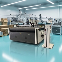 Cortadora de Juntas Eléctrica Semiautomática CNC con Cuchilla Oscilante para Juntas de Sellado de Goma, Espuma, Grafito y Bolsas de Papel Doypack