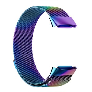 <span class=keywords><strong>Bracelet</strong></span> en métal pour Fitbit Charge 5 6 Smart Watch Mesh Magnetic Loop Sport Band pour <span class=keywords><strong>Fit</strong></span> <span class=keywords><strong>Bit</strong></span> Charge 5 6 <span class=keywords><strong>Bracelet</strong></span> en acier inoxydable - Product Image 2