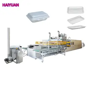 Fiambrera de espuma PS, máquina de producción rápida de placas de comida, fiambrera de espuma, máquinas de formación al vacío de plástico
