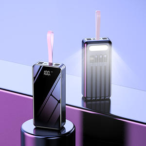 Dernière conception Portable Slim Battery Pack Chargement sans fil bel <span class=keywords><strong>kin</strong></span> banque d'alimentation 100000mah pour téléphone - Product Image 4