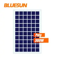 Panneau solaire bipv Bluesun, transparent et personnalisé, double verre