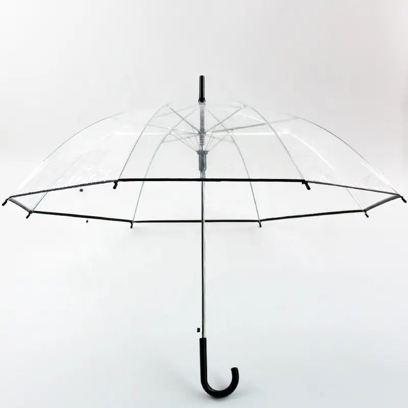 PVC POE EVA cúpula ver aunque transparente paraguas
