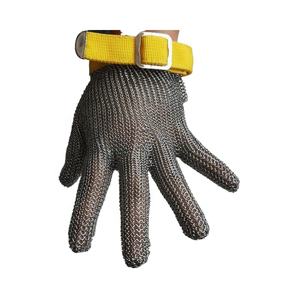 Gants <span class=keywords><strong>de</strong></span> protection en <span class=keywords><strong>cotte</strong></span> <span class=keywords><strong>de</strong></span> mailles taille XL 316 <span class=keywords><strong>maille</strong></span> métallique en acier inoxydable résistant aux coupures finition galvanisée doublure en coton bon prix Stock - Product Image 3
