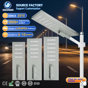 Luminaria Solar LED para Calle, de Alta Potencia, Impermeable IP65, de Aluminio Fundido, Integrada, 240w 300w 500w, Todo en Uno - Product Image 1