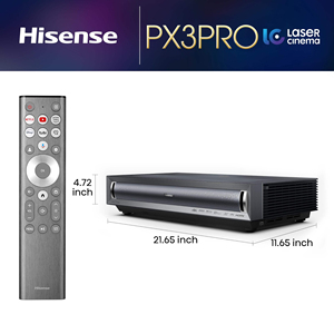 RC Hisense PX3 pro <b>4K</b> DLP <b>Projector</b> with Harman Kardon Sound for Home Theater <b>projector</b> - Product Image 4