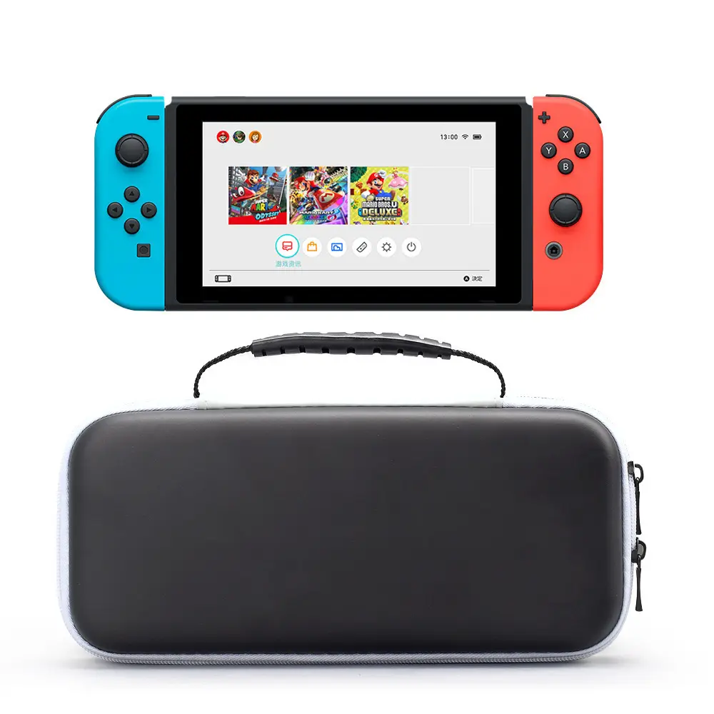 Design personalizzato antiurto scatola di gioco EVA custodia per Nintendo