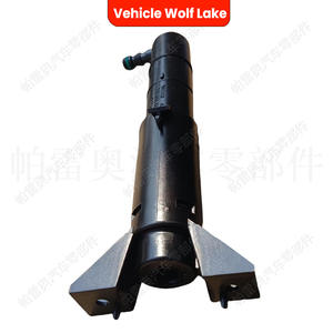 หัวฉีดน้ำล้างไฟหน้ารถยนต์สำหรับ Porsche Cayenne 2011 2014 วัสดุ ABS แบบกลไก - Product Image 4