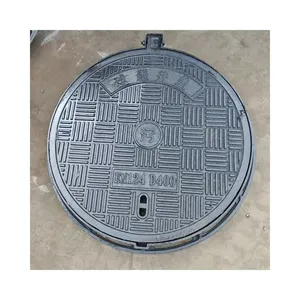 EN124 Anti Theft European Standard Manhole Cover Ductile Cast Iron Square Double Sealed Manhole Cover And Frame