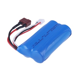 <span class=keywords><strong>18650</strong></span> 2S JST/T/SM spina <span class=keywords><strong>7.4V</strong></span> 1500/2200/3000/3500mAh batteria agli ioni di litio per Wltoys 12423 10428 12429 12401 12402A RC auto di ricambio - Product Image 1