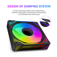 Lovingcool ventilateurs de châssis silencieux personnalisés PC radiateur CPU refroidisseur ordinateur 120mm ventilateur Ventilador RGB ventilateur de couleur mélangée pour étui