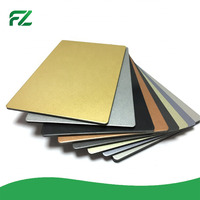 Panneaux composites en aluminium (ACP) de haute qualité, finition bois ignifuge A2, revêtement PVDF