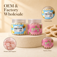 Biscuits croustillants au fromage saveur fruits pour bébés et enfants, boîte de 27g, collation cuite au four pour enfants, vente en gros OEM