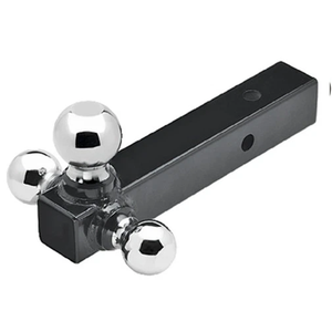 Nuevo enganche de <span class=keywords><strong>remolque</strong></span> de triple <span class=keywords><strong>bola</strong></span> con recubrimiento en polvo, montaje de <span class=keywords><strong>bola</strong></span> con vástago sólido, alta fuerza de tracción, piezas <span class=keywords><strong>para</strong></span> remolcar - Product Image 1