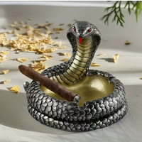 Cendrier Cobra au design élégant et créatif, pour la maison, le salon, la table à thé, la chambre à coucher, décoration tendance