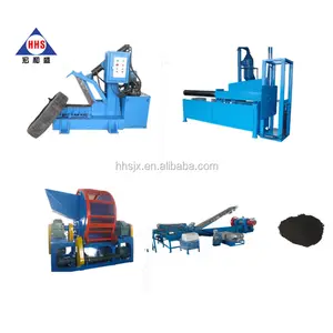 Fully Automatic Crumb Rubber Processing Machinery / Waste Tire Recycling Equipment Price