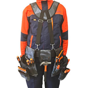 Sac à outils camouflage personnalisé avec bandoulière et ceinture, sac banane en toile durable grande capacité, trousse à outils unisexe - Product Image 2