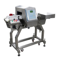JINDUN JD-603 Bande transporteuse de détection de métaux personnalisée en acier inoxydable 304 haute sensibilité pour aliments, viande et fruits, certifiée CE