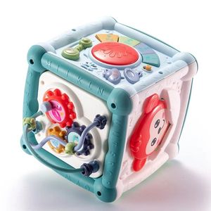 Vente en gros Montessori Classic Cubes d'activités Jouets éducatifs occupés pour enfants, y compris Juguetes Para Baby Learning Cube - Product Image 3