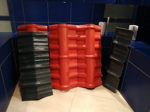 Tuile de toit en résine synthétique ASA de style espagnol moderne pour projets d'appartements, d'hôtels et d'entrepôts - Durable et imperméable - Product Image 6