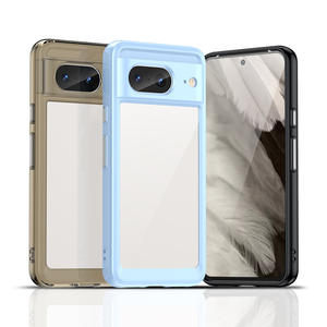Funda compatible con Google Pixel 7A, funda transparente de acrílico a prueba de golpes para Google Pixel 8 - Product Image 1