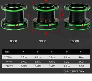 2023 ventes en ligne japon fabrication 8000/9000/10000 Lurekiller moulinet de Jigging <span class=keywords><strong>Spinning</strong></span> entièrement en métal frein bateau Popping Reel - Product Image 6