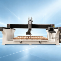 Scie à pont automatique pour granit et quartz, coupe à 45 degrés, homologuée CE