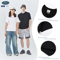 T-shirt pour homme en coton lourd 100 %, personnalisable avec logo, style streetwear, t-shirt basique essentiel, t-shirt en gros pour hommes