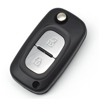 Boîtier de clé télécommande à 2 boutons VA2T, coque de clé de voiture