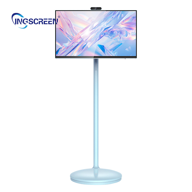 INGSCREEN Portable TV on Wheels Smart Portable TV Portable TV Mini