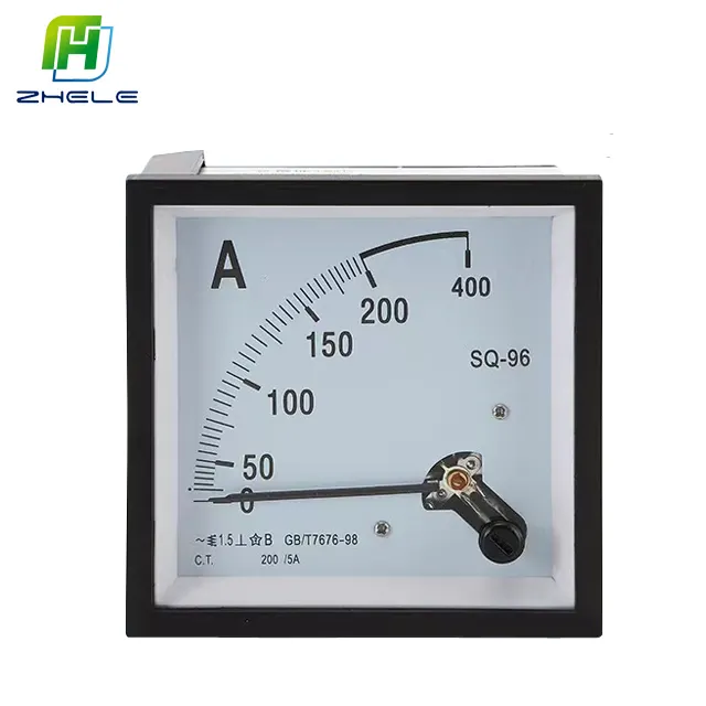 Installation type current measuring instrument SQ-96 200/5A pointer type current voltmeter Electric equipment Ammeter