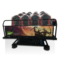 Cinéma mobile à domicile attrayant à 6 places, machine de jeu de simulation VR pour gagner de l'argent, 4D 5D 7D