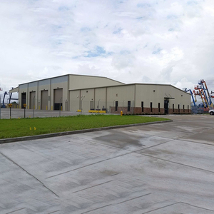 Thiết kế hiện đại prefab tạm thời Kết Cấu Thép với H dầm nhúng nóng mạ kẽm lửng kho hội thảo Giải pháp lưu trữ - Product Image 5