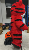 Costume de Mascotte Tigre Orange Gonflable de Haute Qualité pour Adulte, Déguisement de Fête Personnalisé Amusant pour Mardi Gras