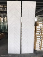 Panel Dinding Kamar Mandi PVC Marmer Putih Galaxy Culcatta 1/1.2m Kualitas Terbaik Tahan Air Lapisan UV Panel Dekorasi Kamar Mandi