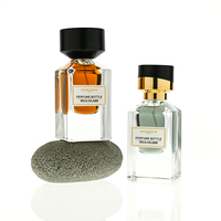 In Stock Custom Empty Perfume Bottle Luxury Unique Glass Perfume Bottle 30ml Glass Clear Perfume Bottle With Packaging Box