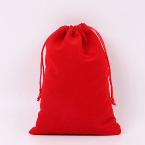 ถุงผ้ากำมะหยี่ขนาดเล็ก 9*12 ซม. ราคาโรงงานถูก รับผลิตตามสั่ง สำหรับใส่ลูกเต๋า เครื่องประดับ ตัวต่อจิ๊กซอว์ - Product Image 4
