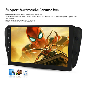 Reproductor de radio estéreo de 4 núcleos Android Carplay de 9 pulgadas con función GPS de pantalla táctil para Seat <span class=keywords><strong>Ibiza</strong></span> 2008-2015 incluye ayuda de marcha atrás - Product Image 6