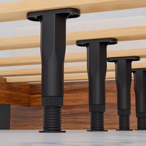 Pieds de lit réglables en hauteur, en plastique PP, design moderne et simple, pieds de meubles - Product Image 2