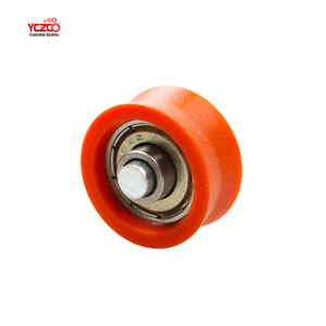 YCZCO 25mm V surco Plástico rodamiento para puerta y ventana - Product Image 1