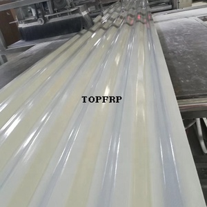 Paneles de Techo Corrugados de FRP de Alta Calidad, Láminas de Material de Pared de Fibra de Vidrio con Aislamiento - Product Image 4