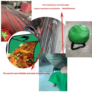 Colector de hojas de algodón plegable de último diseño moderno 2025 y recogedor caducifolio emergente para jardín y patio para sala de estar - Product Image 4