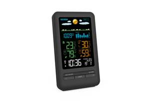 Va स्क्रीन वायरलेस इनडोर तापमान आर्द्रता मीटर थर्मामीटर हाइग्रोमीटर हाइग्रोमीटर आउटडोर मौसम स्टेशन - Product Image 4